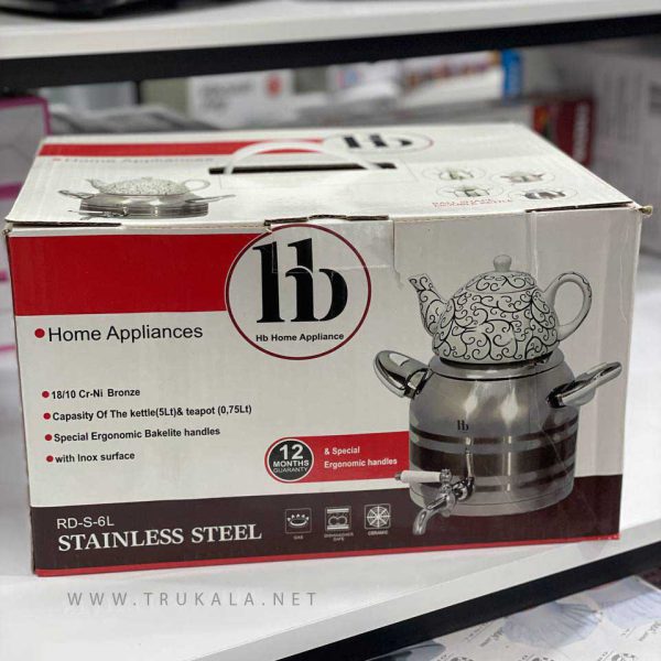 سماور رو گازی 6L