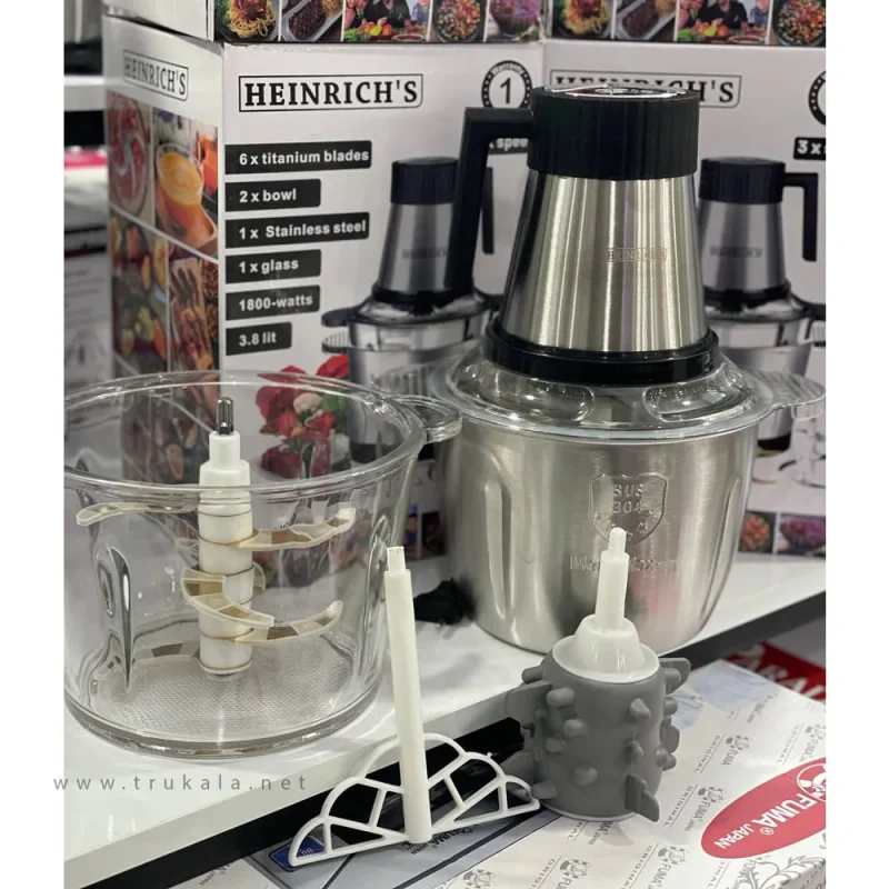 خردکن دوکاسه هنریچ مدل hc-6185