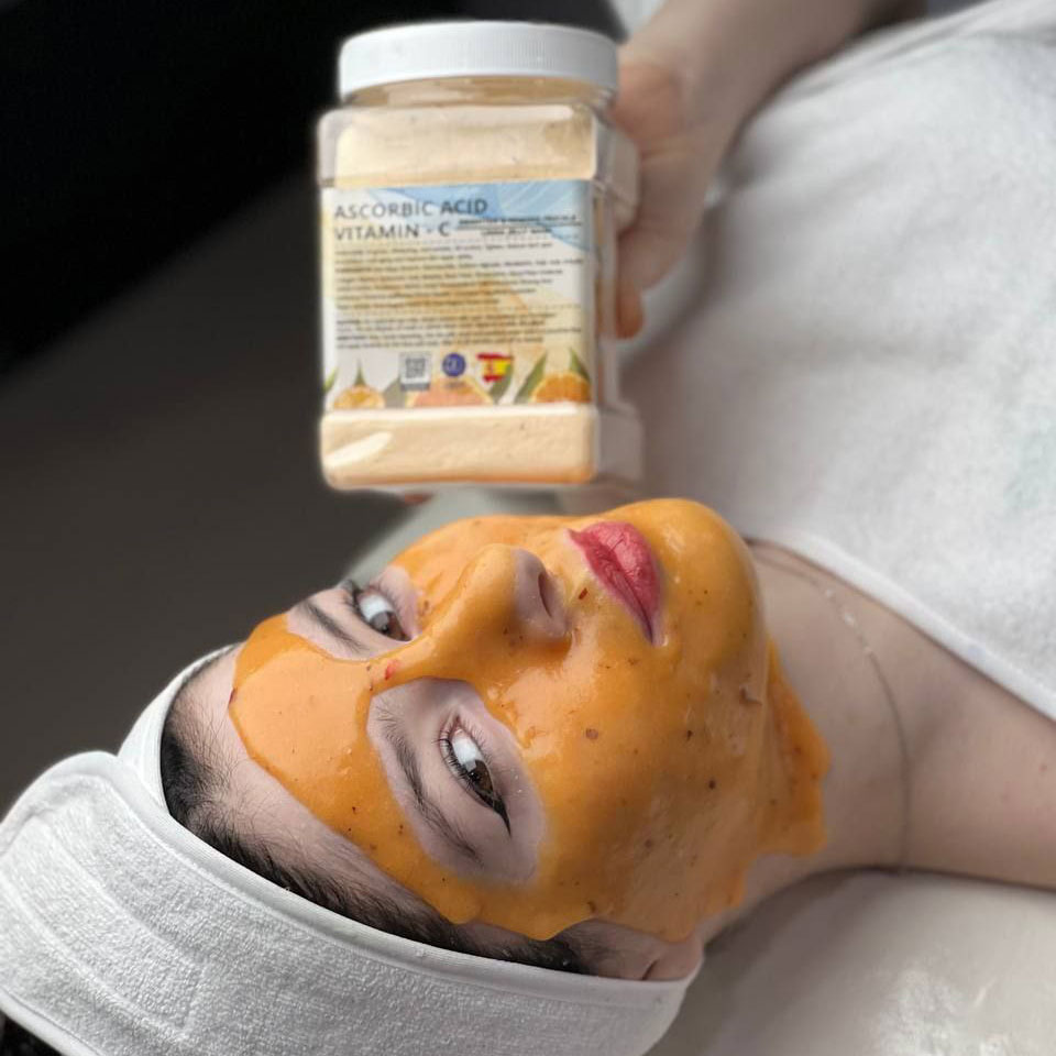 Linda-Vitamin-C-Hydrogel-Mask-650-gr ماسک هیدروژلی ویتامین C لیندا ۶۵۰ گرم - Image 1