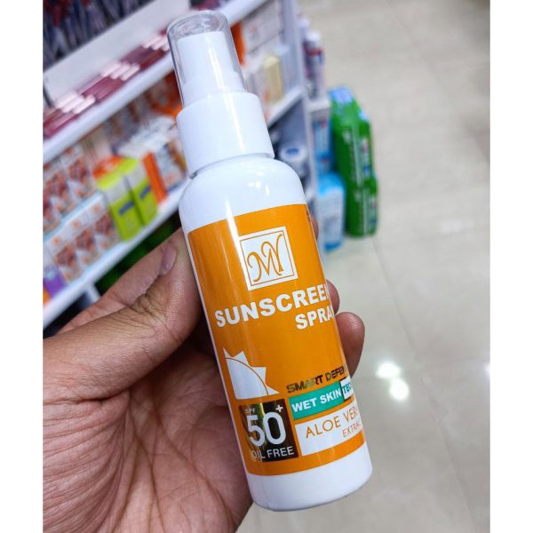 اسپری ضد آفتاب فاقد چربی spf50 مای