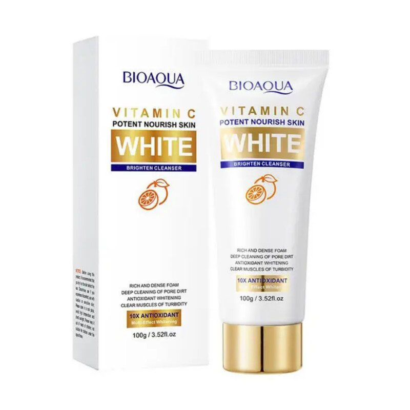 Vitamina-C-White-Brighten-Cleanser-100-g فوم شستشوی ویتامین سی بیوآکوا