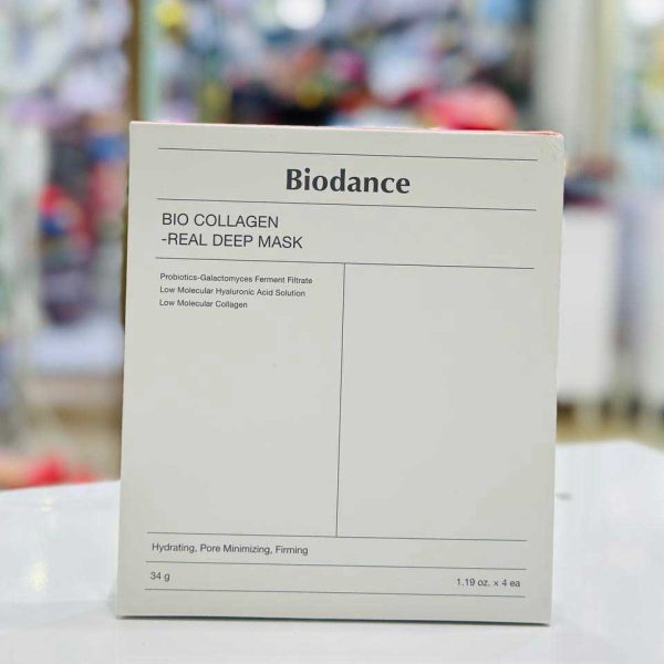 ماسک ورقه ای صورت کره ای بایودنس عصاره بیوکلاژن