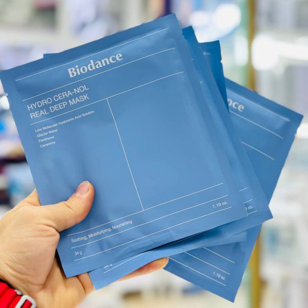 پک چهاتایی ماسک ورقه ای صورت هیدراسرانول بایودنس