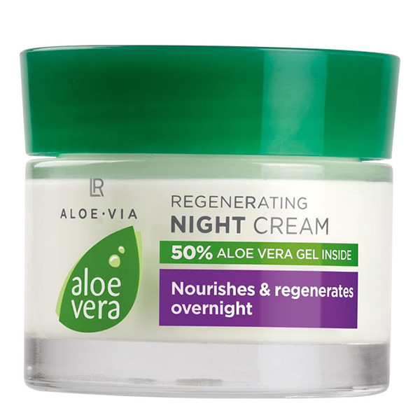 LR-Aloe-Vera-Regenerating-Night-Cream کرم شب بازسازی کننده آلوئه ورا ال آر