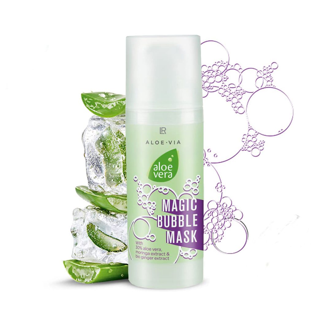 ماسک حباب آلوئه‌ورا برند LR