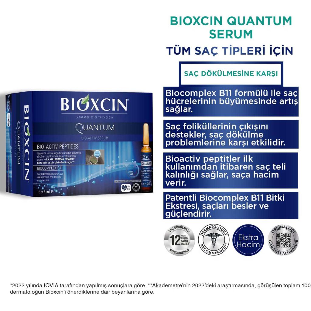 سرم مو ضد ریزش کوانتوم بیوکسین