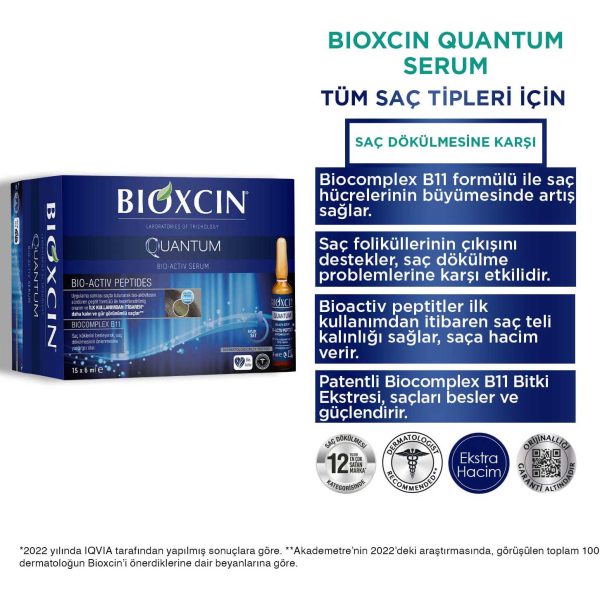 سرم مو ضد ریزش کوانتوم بیوکسین
