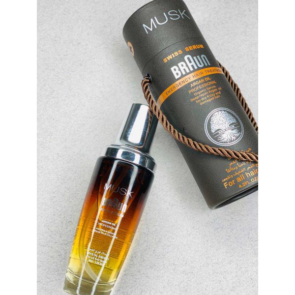 سرم مو روغن آرگان براون