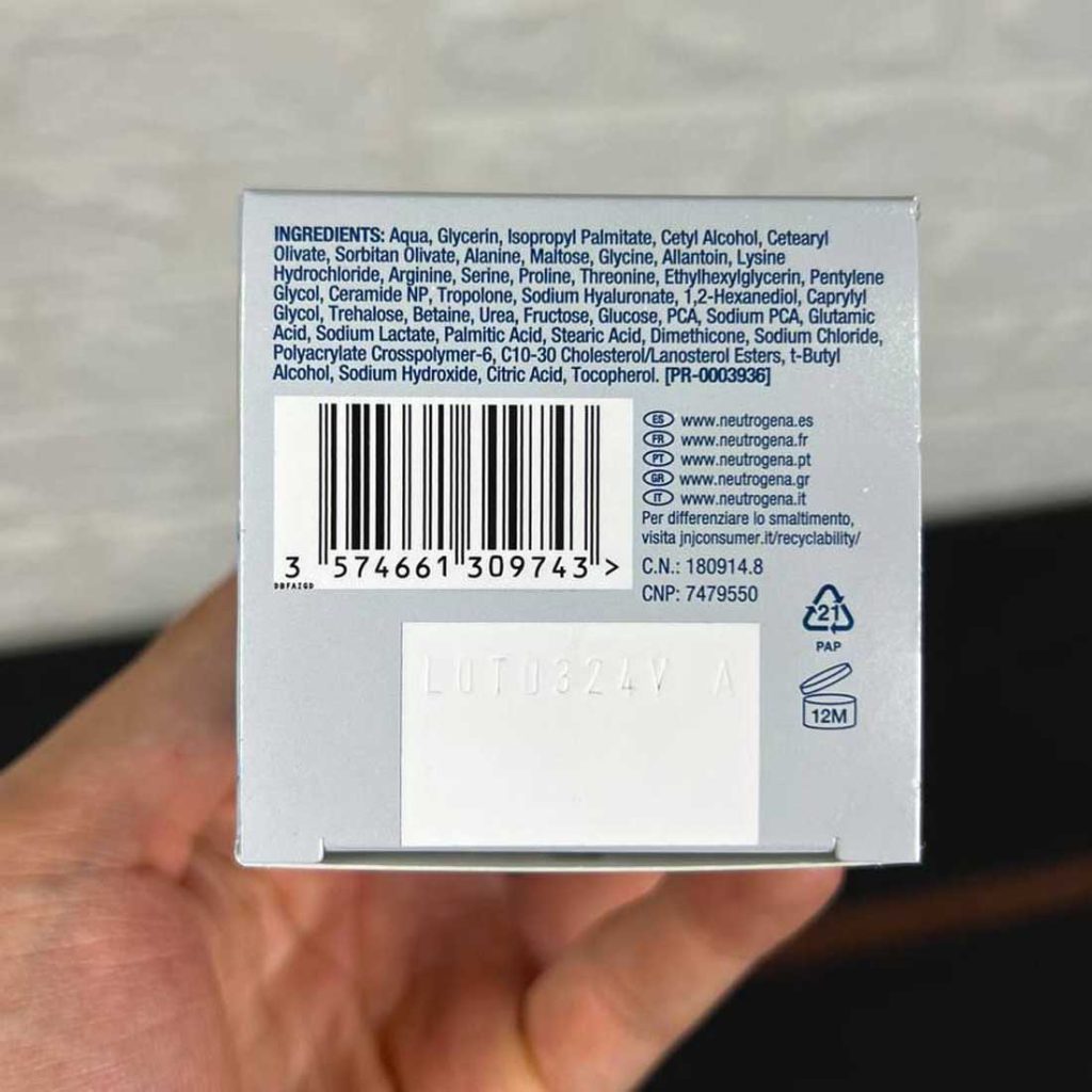 ژل کرم آبرسان نوتروژینا