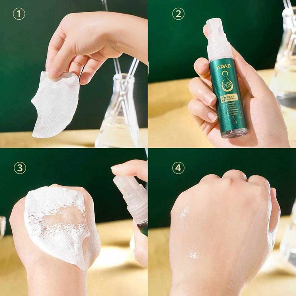 نحوه استفاده از پد کلاژن جذبی آداد