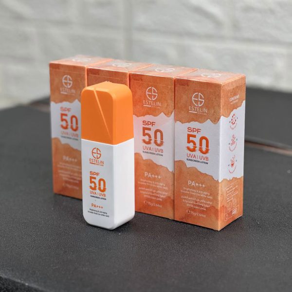 خرید و قیمت لوسیون جوانساز ضد آفتاب استلین