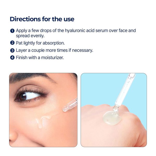 نحوه استفاده از سرم آبرسان هیالورونیک اسید توریدن