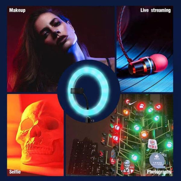 رینگ لایت مدل MJ45-RGB