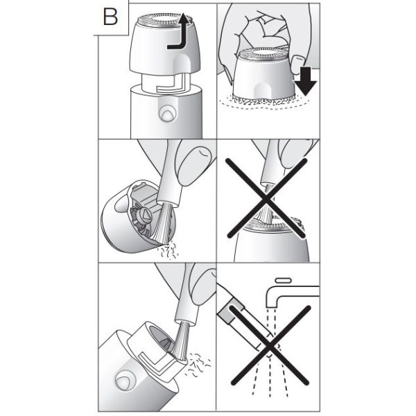 ماشین اصلاح صورت زنانه براون