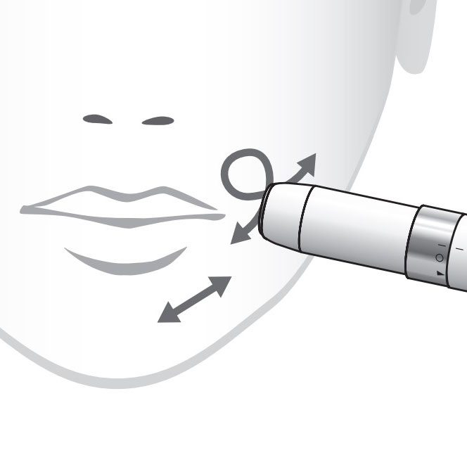 تاثیرات ماشین اصلاح صورت زنانه براون