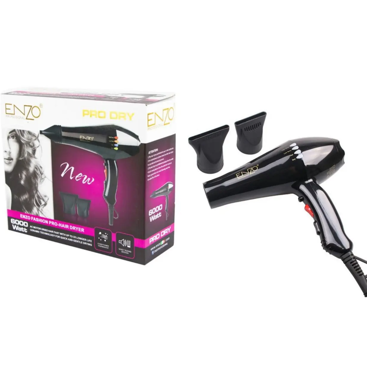 سشوار انزو 8860