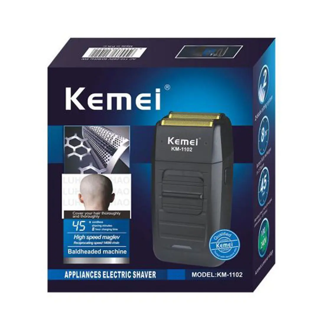 Kemei-KM-1102-HAIR-shaver-012 خرید و قیمت شیور کیمی 1102