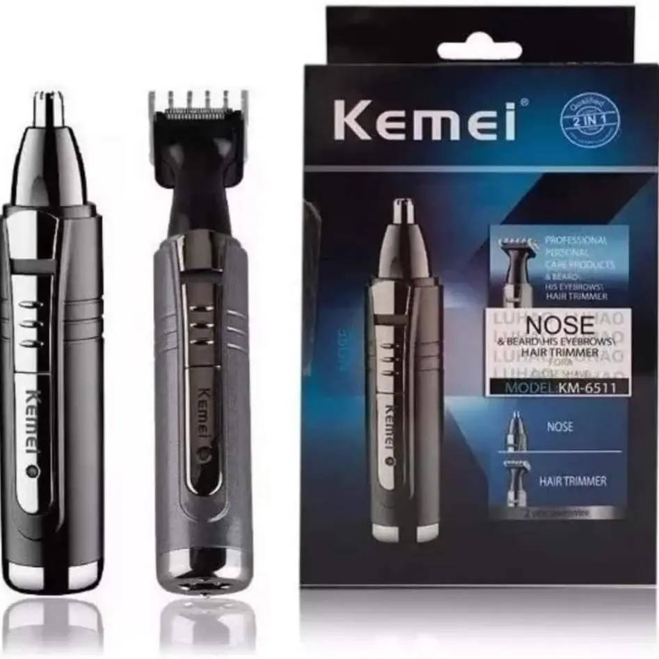 Kimi-KM-6511-Ear-and-Nose-Trimmer-and-Hair-Clipper موزن گوش و بینی کیمی 6511