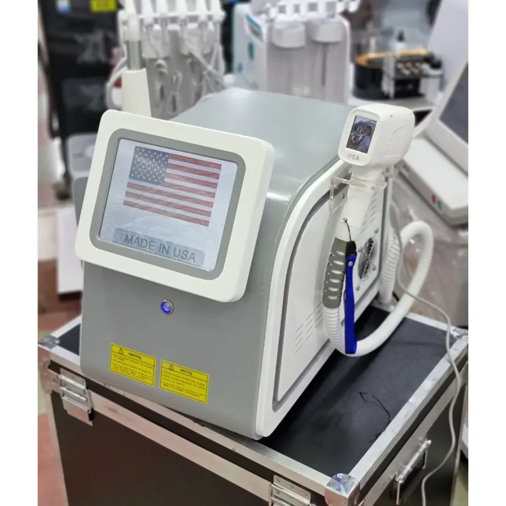 لیزر ۲ کاره حذف تتو و مو زائد