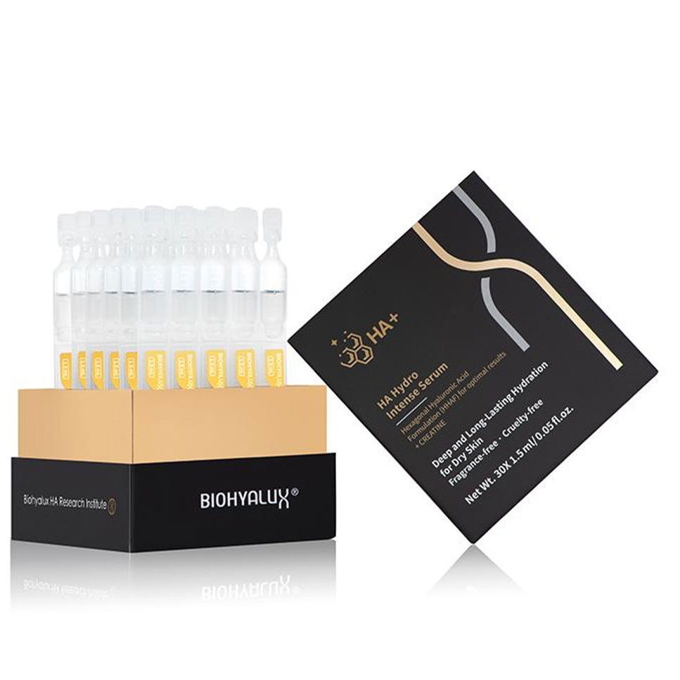 hydro-intense-ha-moisturizing-ampoule-by-biohyalux ویال آبرسان هیدرو اینتنس بایوهیالوکس 1.5 میل - Image 1