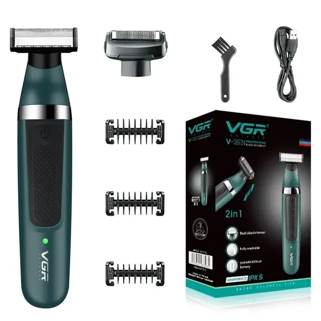 Facial-hair-shaver-VGR-393-A خرید بادیگروم وی جی آر V-393