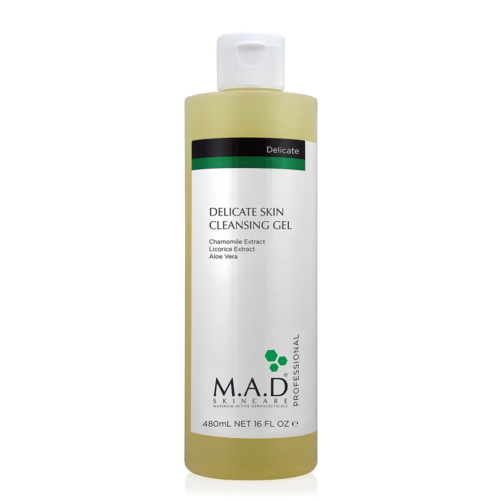 ژل شستشو پوست حساس ام ای دی