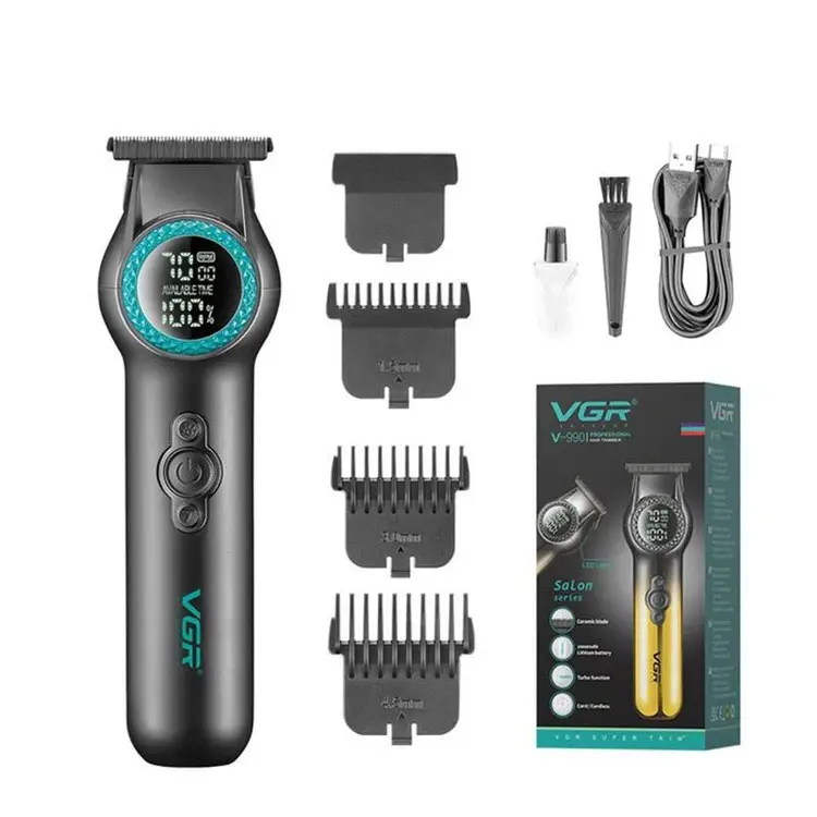 VGR-V990-Hair-Trimmer3 ماشین خط زن وی جی آر V-990