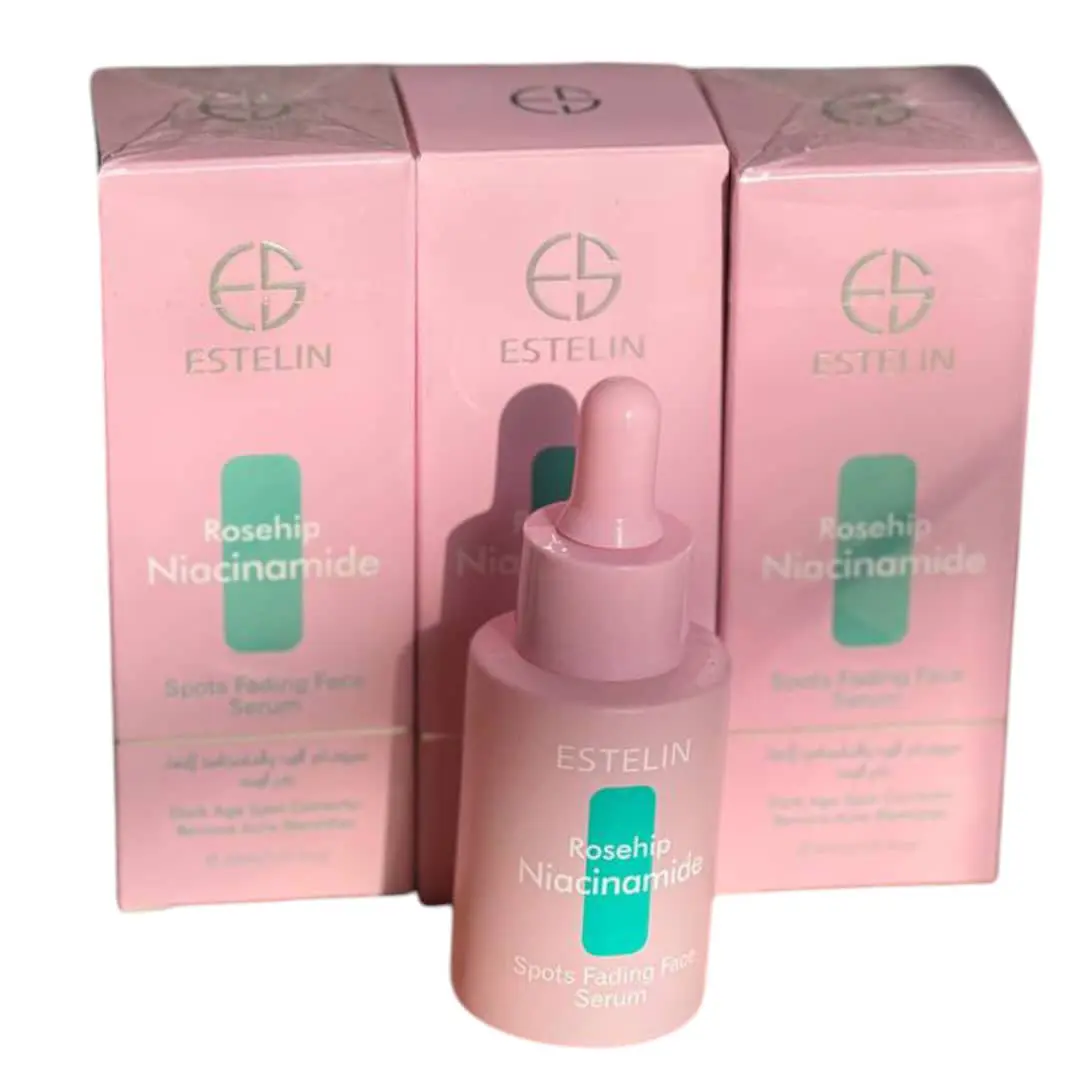Estelin-Rosehip-Niacinamide-Spots-Fading-Face-Serum-30-ml-aaa قیمت سرم ضدلک نیاسینامید استلین