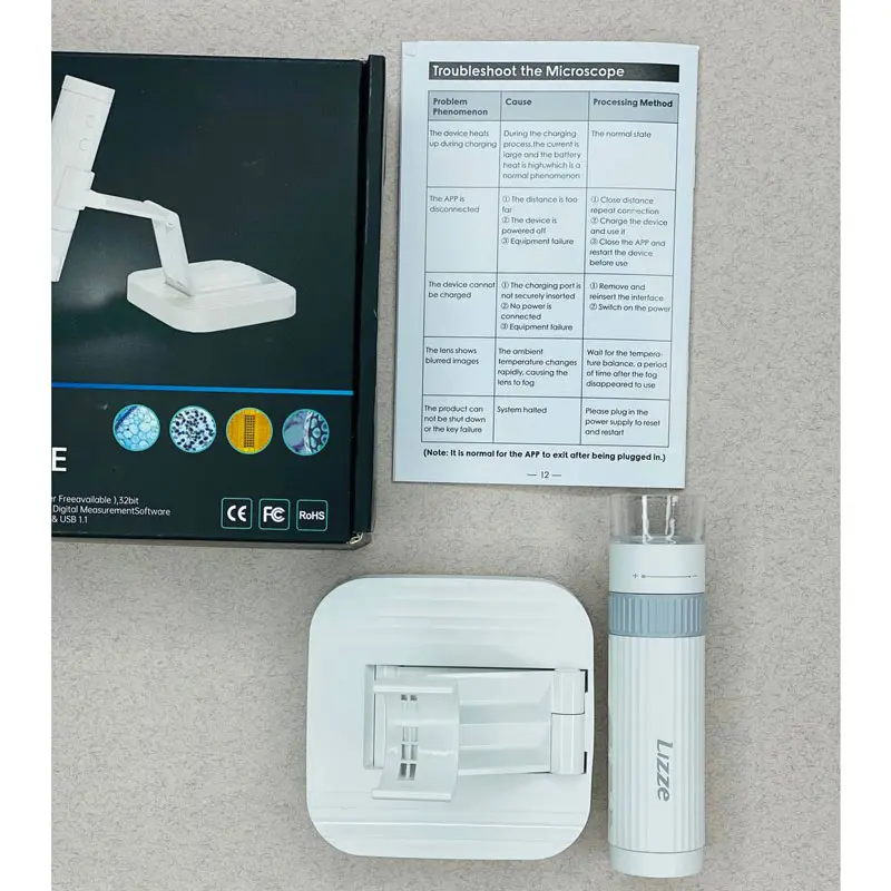 دستگاه آنالیزور قلمی شارژی لیز