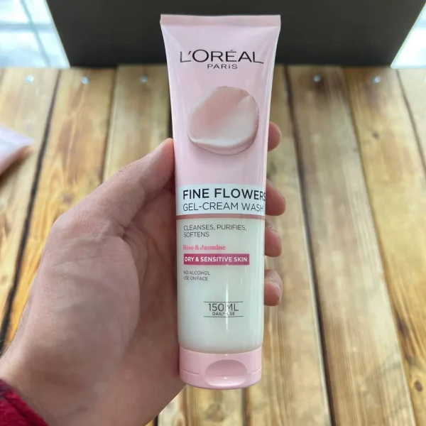 خرید ژل شستشو گل رز لورال