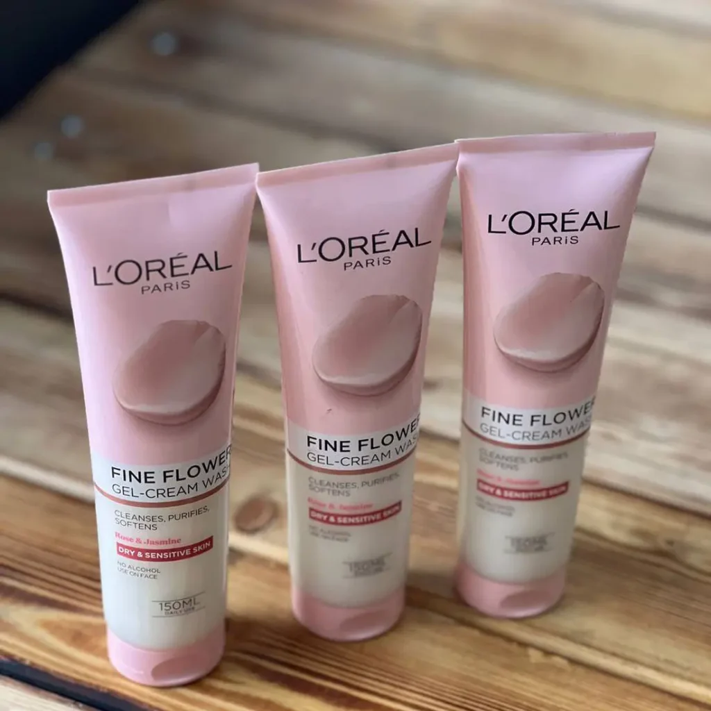 ژل شستشو گل رز لورال