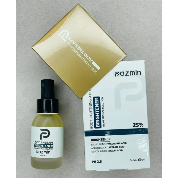 پیلینگ شیمیایی روشن کننده بدن پازمین