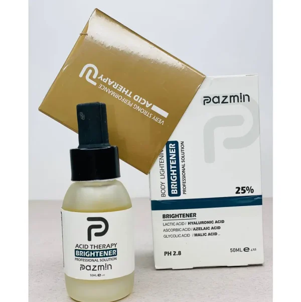 پیلینگ شیمیایی روشن کننده بدن پازمین