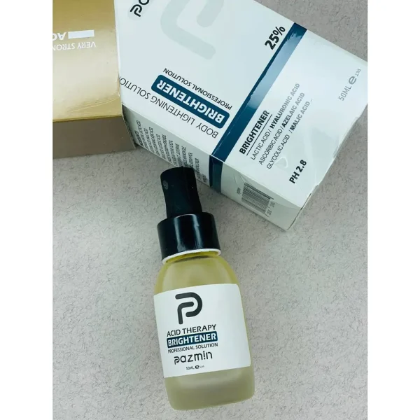 خرید پیلینگ شیمیایی روشن کننده بدن پازمین