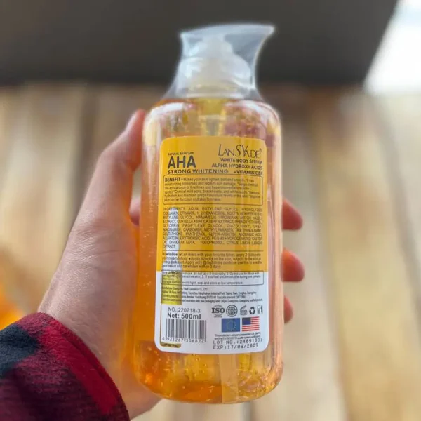 سرم روشن کننده تخصصی بدن لنسیاد