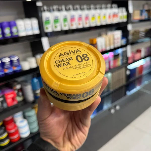 خرید واکس مو طلایی 08 آگیوا 175 میل