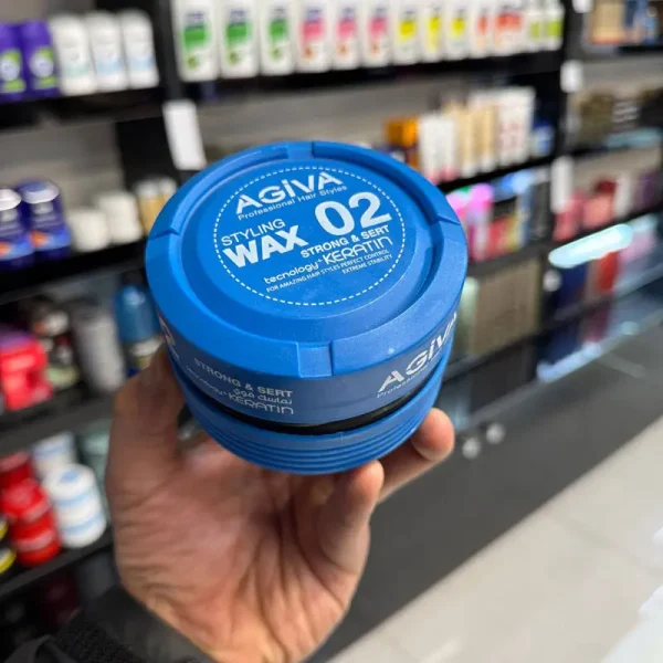 واکس مو آبی 02 آگیوا