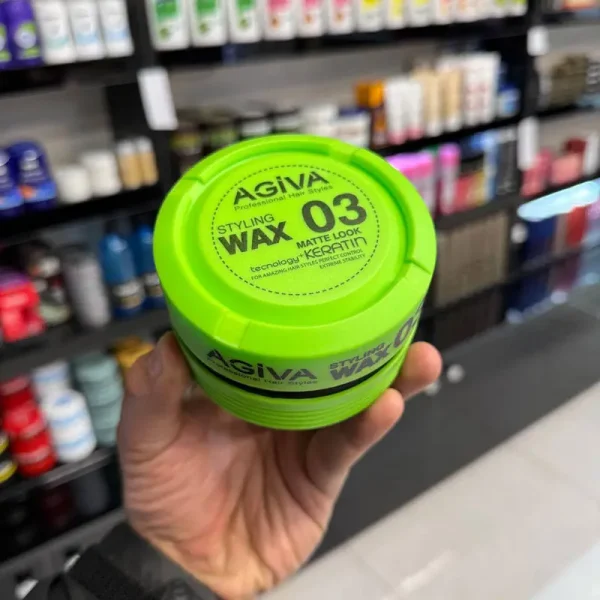 خرید واکس مو سبز 03 آگیوا