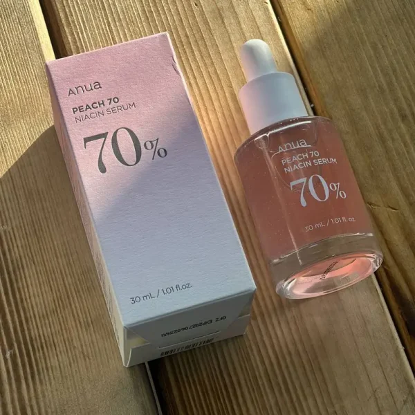 سرم ضد لک هلو و نیاسینامید آنوا