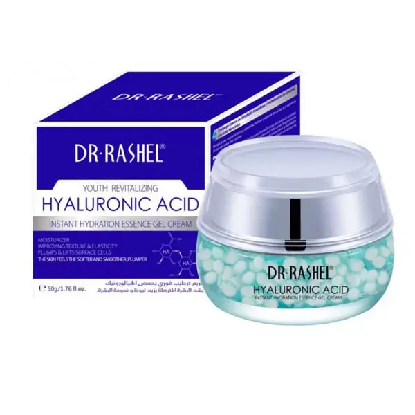DR-RASHEL-YOUTH-REVITALIZING-HYALURONIC-ACID-INSTANT-HYDRATION-ESSENCE-GEL-CREADM ژل کرم هیالورونیک اسید دکتر راشل
