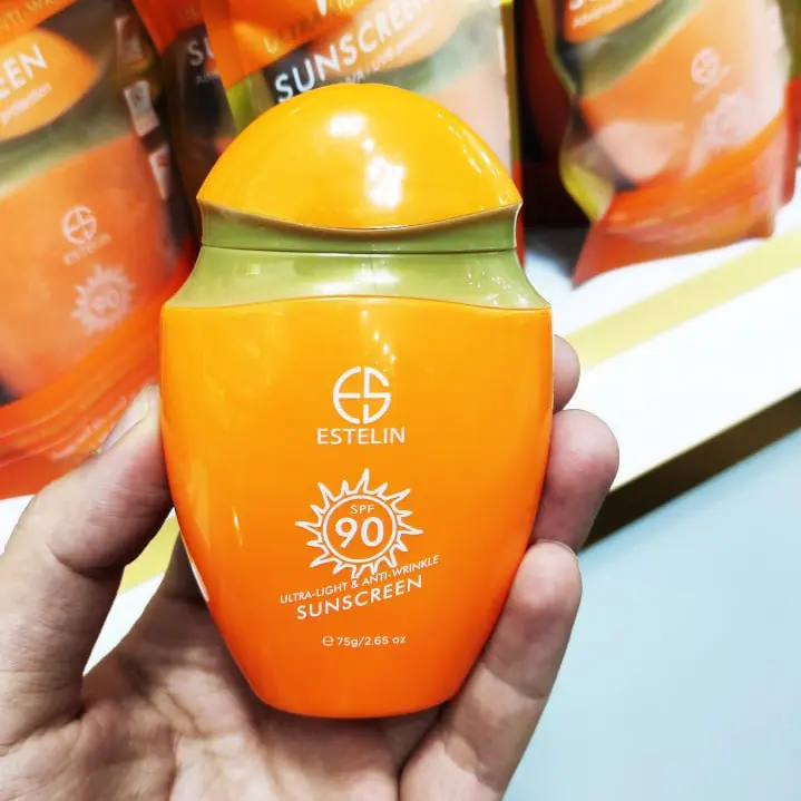 کرم ضدآفتاب بدون رنگ انواع پوست استلین