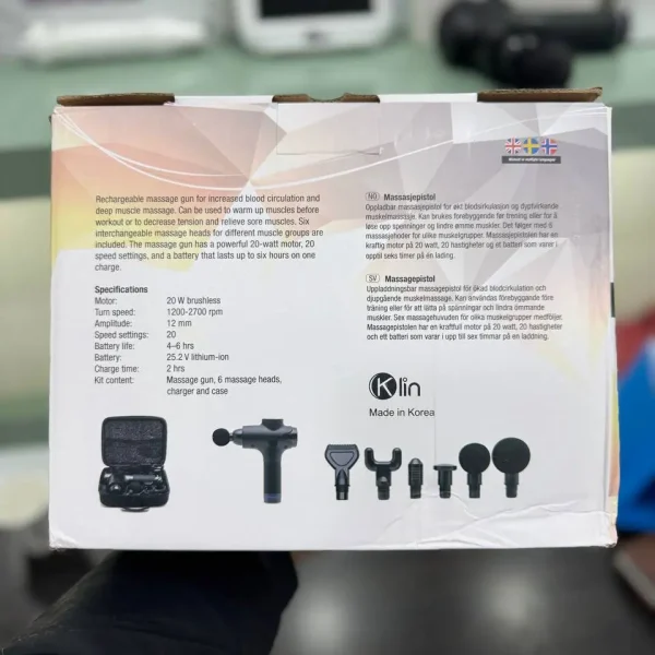 ماساژور تفنگی کلین