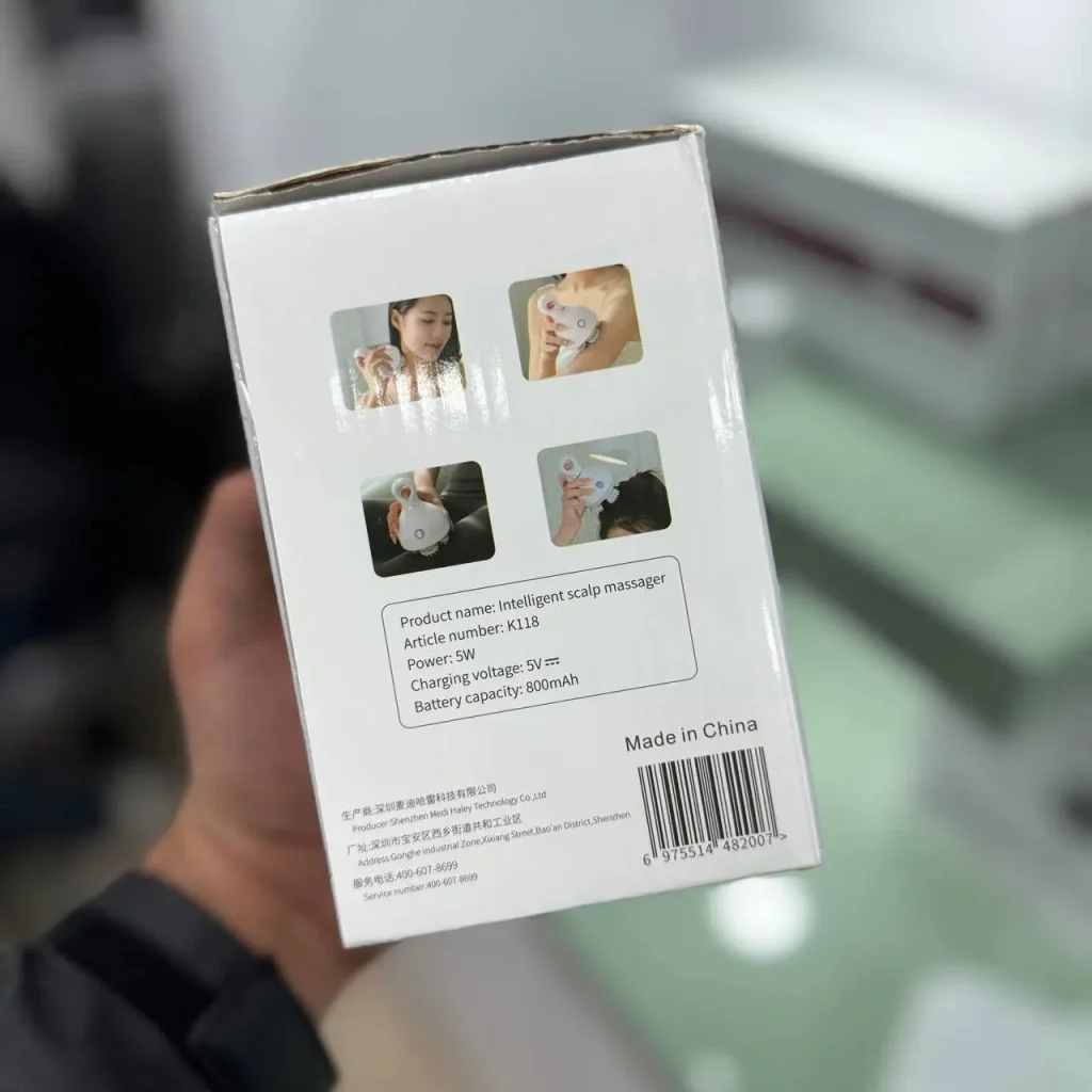 ماساژور اسکالپ mdhl