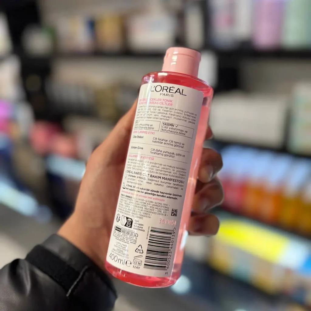 تونر پوست خشک و حساس لورال