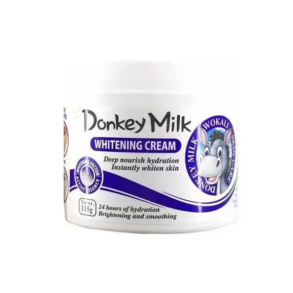 Wokali-Donkey-Milk-Whitening-Cream-3051 کرم سفید کننده شیر الاغ ووکالی