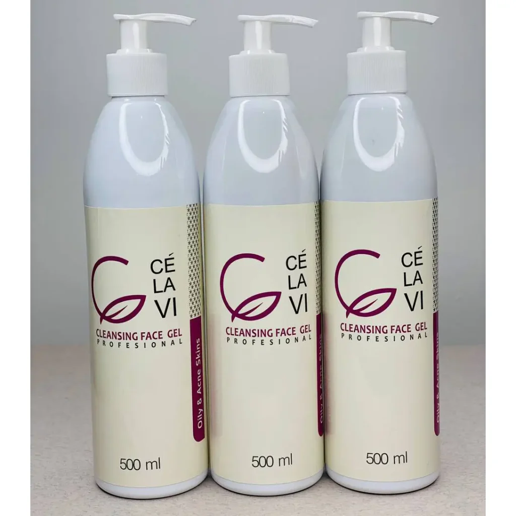 ژل پاک کننده پوست چرب سلاوی