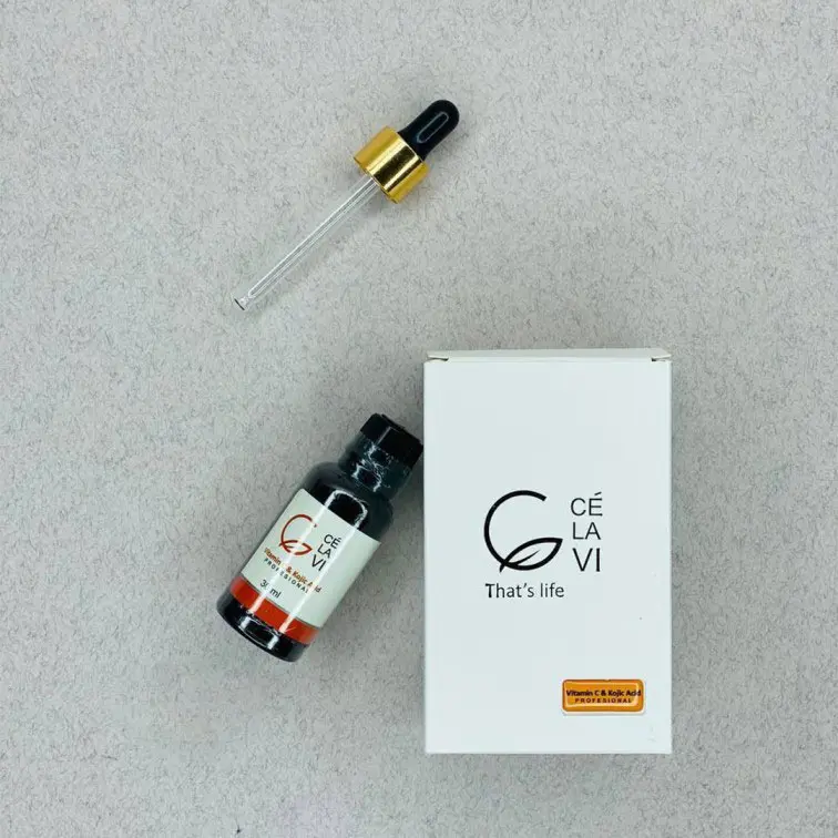 سرم ویتامین سی و کوجیک اسید سلاوی