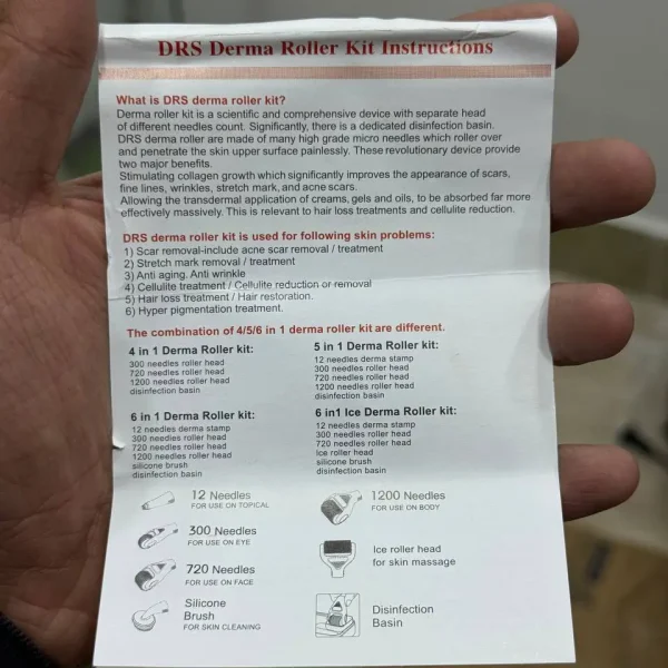 درمارولر 5 کاره مدل HD-7089