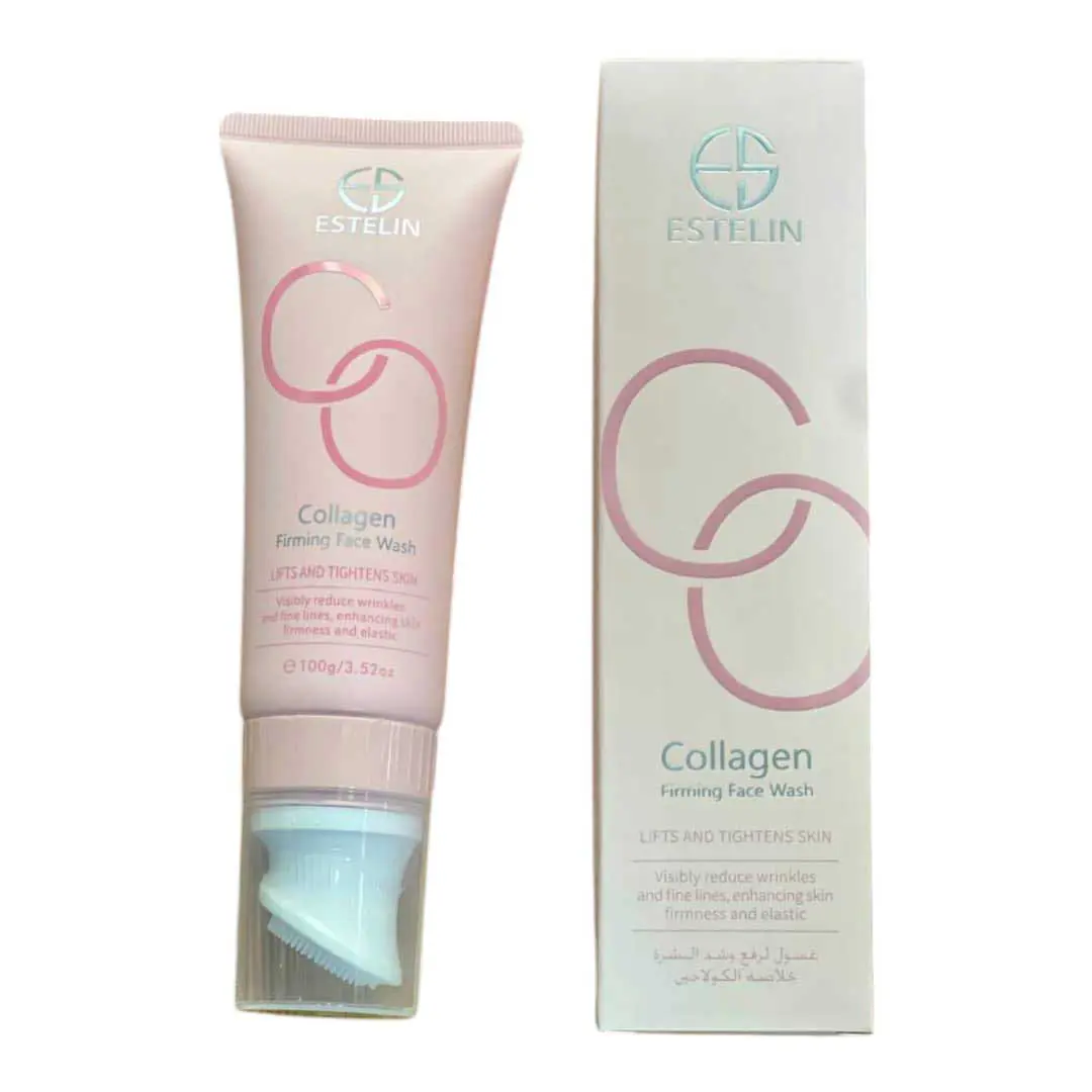 Estelin-Collagen-Facial-Cleansing-Foam,-100-gr-9 فوم شستشو صورت کلاژن استلین
