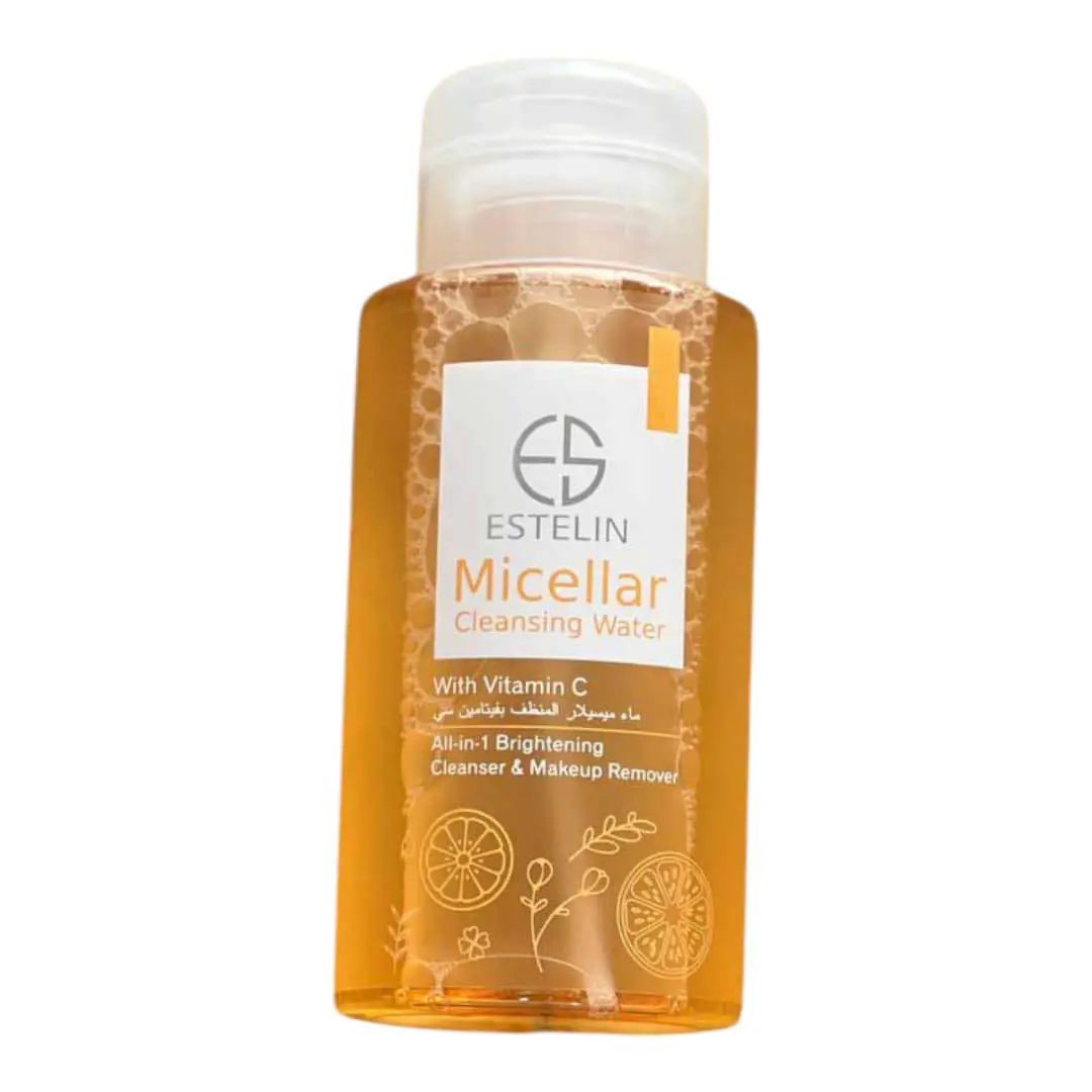 Estelin-Micellar-Cleansing-Water-With-Vitamin-C میسلار واتر ویتامین سی استلین